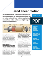 Miniaturized Linear Motion: Rotary Actuators - Electromagnetic Motors Paired With Rotary-To-Linear Converters