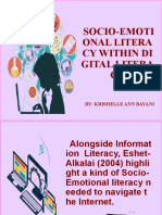 Socio-Emotional Literacy Within Digital Literacy