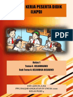 Lembar Kerja Peserta Didik (LKPD) : Kelas 1 Tema 4: Keluargaku Sub Tema 4: Keluarga Besarku