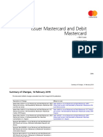 Issuer Mastercard and Debit Test Cases - Manual