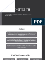 Peritonitis Tuberkulosis (TB)
