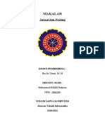 Tugas Makalah Akuntansi Jurnal Dan Posting - Muhammad Rifaldi Rahman - 2002109 - Ti 2b HST