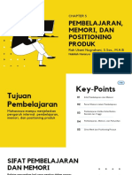 Pembelajaran, Memori, Dan Positioning Produk