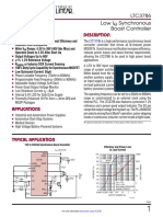 Features Description: LTC3786 Low I Synchronous Boost Controller