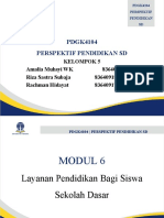 PDGK4104 - Perspektif Pendidikan SD - MODUL 6 - 7