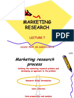 Marketing Research: Assoc. Prof. Dr. Marius Bota