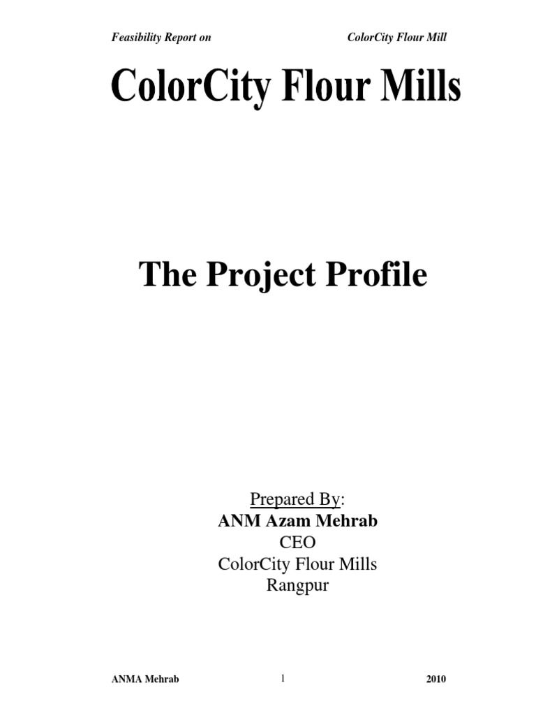 ColorCity FlourMill PDF Labour Economics License