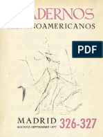 Cervantes 1977 Cuadernos Hispanoamericanos