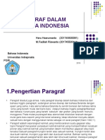 B.Indonesia Paragraf