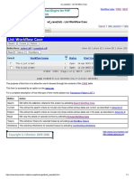 List Workflow Case