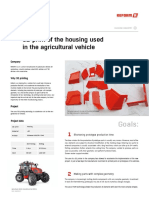 3D Print of The Housing Used in The Agricultural Vehicle: Goals