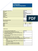 Department of Education WASH in Schools Monitoring System: A. School Profile