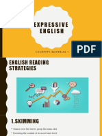 Expressive English: Learning Material 4