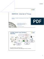 EEEM048-Internet of Things: Wireless Sensor (And Actuator) Networks