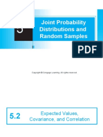 Joint Probability Distributions and Random Samples