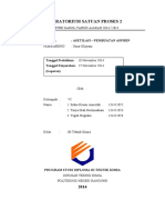 Laporan Praktikum Asetilasi