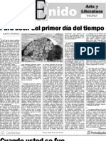 Suplemento cultural Contenido 