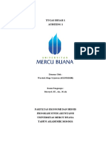 Tugas - 1 - Auditing 1 - Wardah Mega Urjuwan - 43219010100