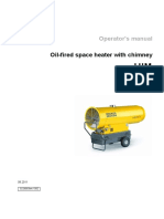 Oil-Fired Space Heater With Chimney: Operator's Manual