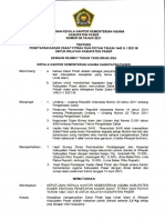 SK Kadar Zakat Fitrah Dan Fidyah 1442 H - 2021 M Kab. Paser