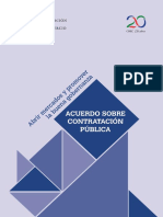 Omo Ver Obernanza: Acuerdo Sobre Contratación Pública