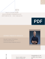 Manajemen Keuangan: Manajemen Persediaan Jeff Benzos - Ceo Amazon