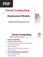 Deployment Models-Cloud Comp