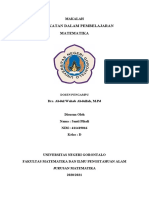 Santi Pikoli (411419016) - Makalah Pendekatan Dalam Pembelajaran Matematika