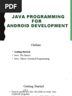 Java Programming FOR Android Development