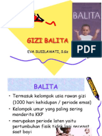 Gizi Balita , Bu Eva