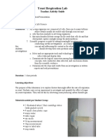 Yeast Respiration Lab: Teacher Activity Guide