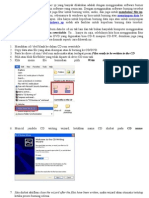 Cara Burning CD Tanpa Aplikasi