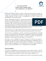 15 de Junio de 2019 El Don de Entendimiento y El Don de Sabiduría