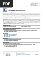 Autodesk REVIT: Training Details