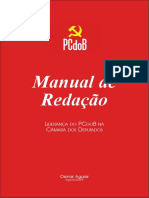 Manual de Redação - Liderança Do PCdoB Na CD