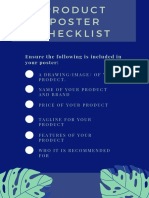 Poster Checklist