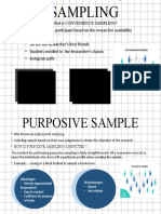 Convenience Sampling