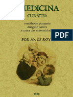 Purgantes na medicina curativa de 1825