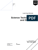 Science Technology and Society: Learning Module