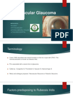 Neovascular Glaucoma: Bipin Bista