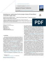 Multiobjective Optimization For The Design of Phase III Biorefinery Sustainable Supply Chain