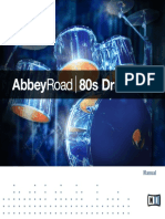 Abbey Road 80s Drummer Manual English