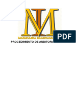 Procedimiento de Auditoria Marmolera Iluminamos S.A.S