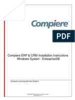 Compiere3 Installation Instructions Edb