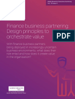 Finance Business Partnering. CIMA. 2021