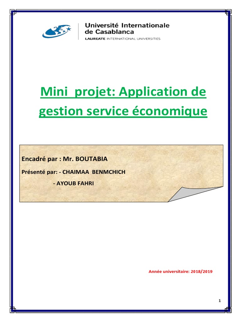 Mini Projet | PDF | NetBeans | Applications et logiciels