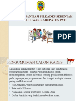 Materi Santiaji Pilkades Serentak Desa Ngablak