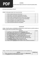 Form 4 Lesson 3 & 5