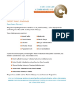 Copenhagen Consensus 2012 results