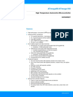 Atmel 9365 Automotive Microcontrollers ATmega88 ATmega168 Datasheet